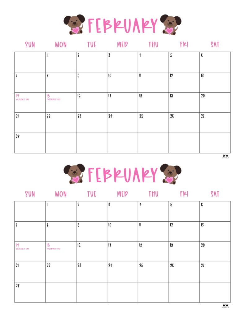 Printable-February-2027-Calendar-Style-101
