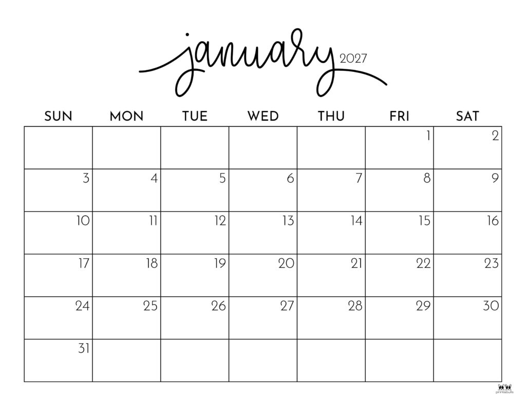 Printable-January-2027-Calendar-Style-1