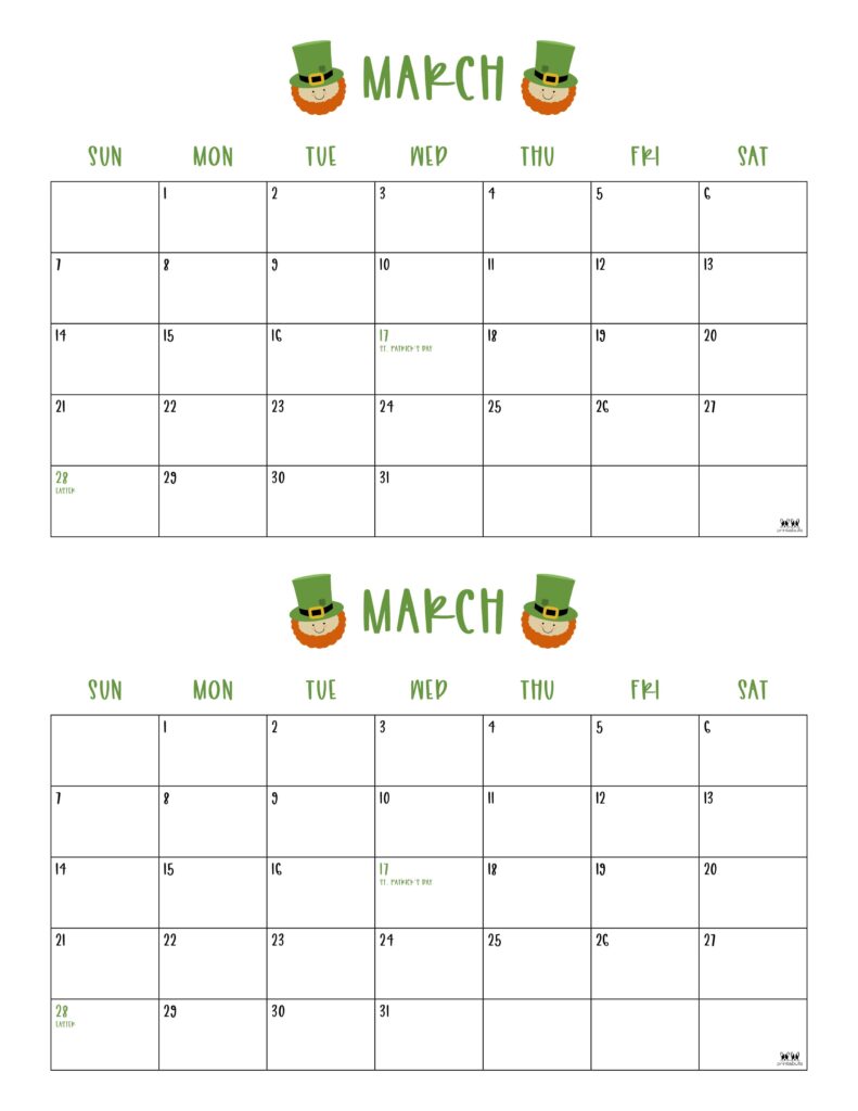 Printable-March-2027-Calendar-Style-101