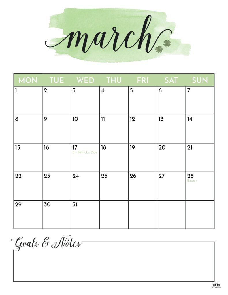 Printable-March-2027-Calendar-Style-28