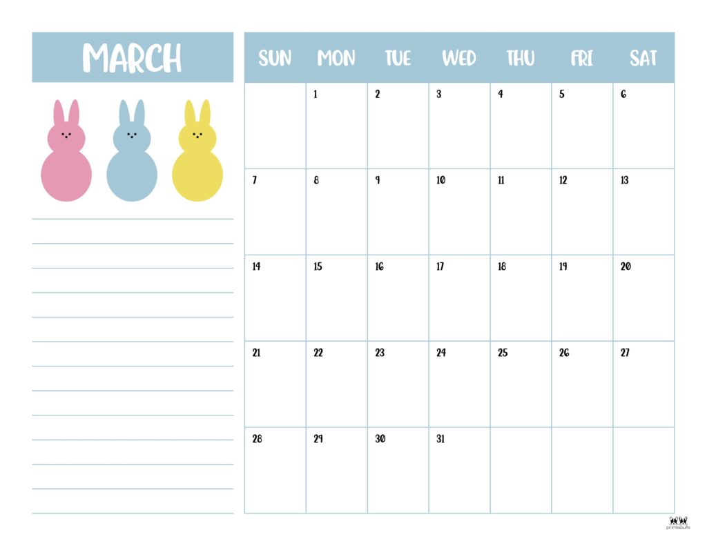 Printable-March-2027-Calendar-Style-6-Easter