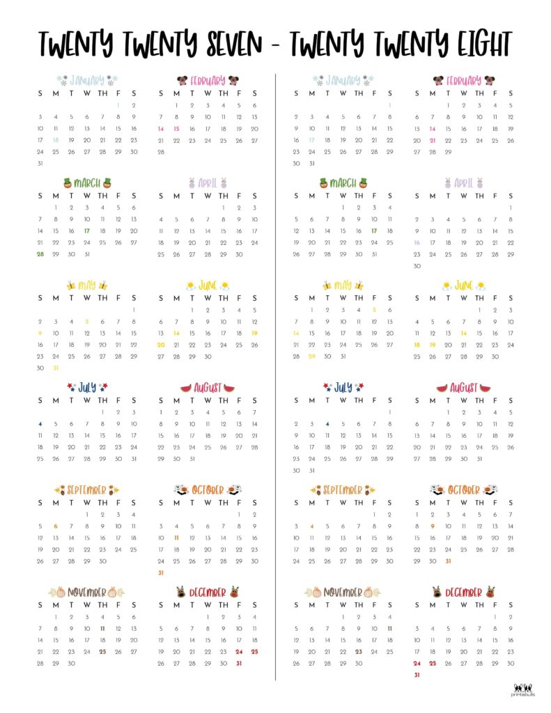 Printable-2027-2028-Two-Year-Calendar-Portrait-Style-3