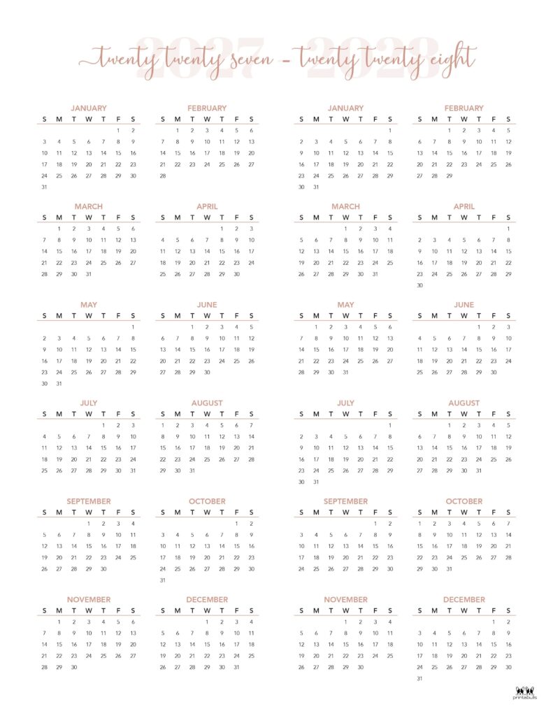 Printable-2027-2028-Two-Year-Calendar-Portrait-Style-5