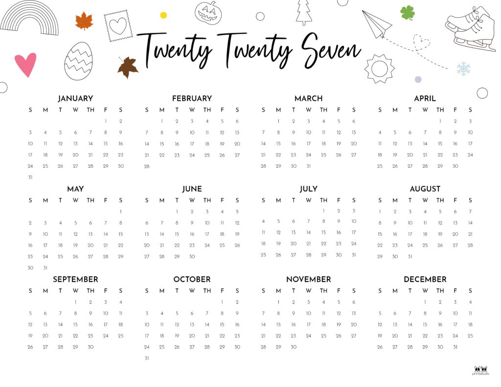 Printable-2027-Yearly-Calendar-1