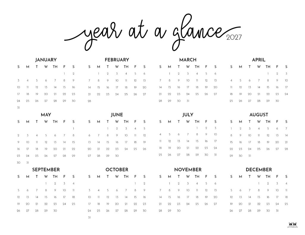Printable-2027-Yearly-Calendar-2