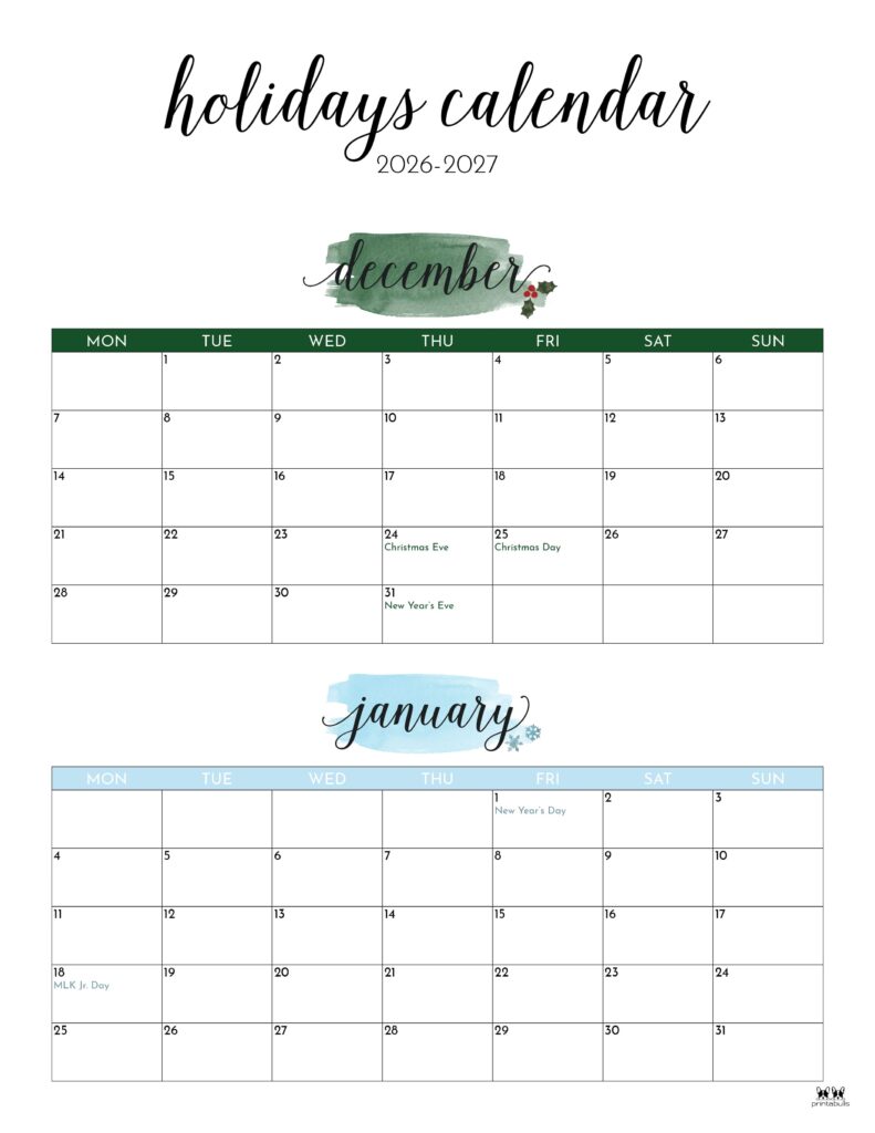 Printable-December-2026-January-2027-Calendars-3M