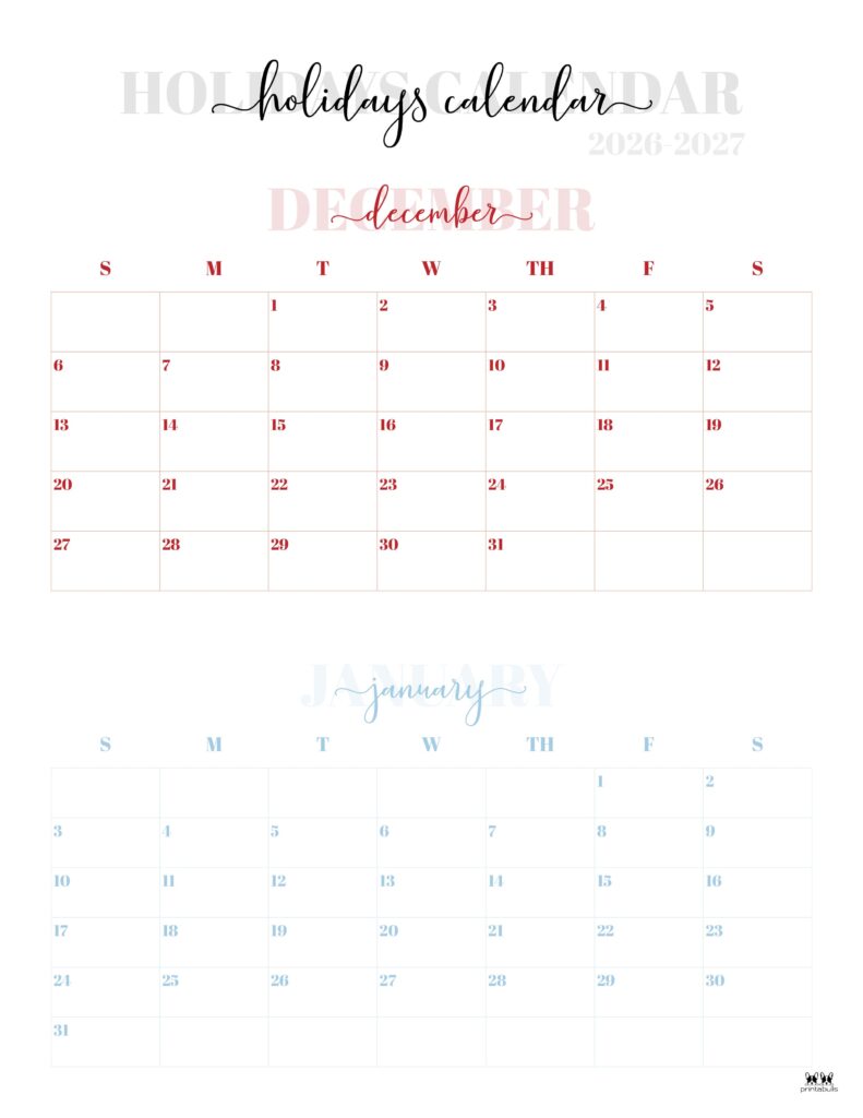 Printable-December-2026-January-2027-Calendars-5