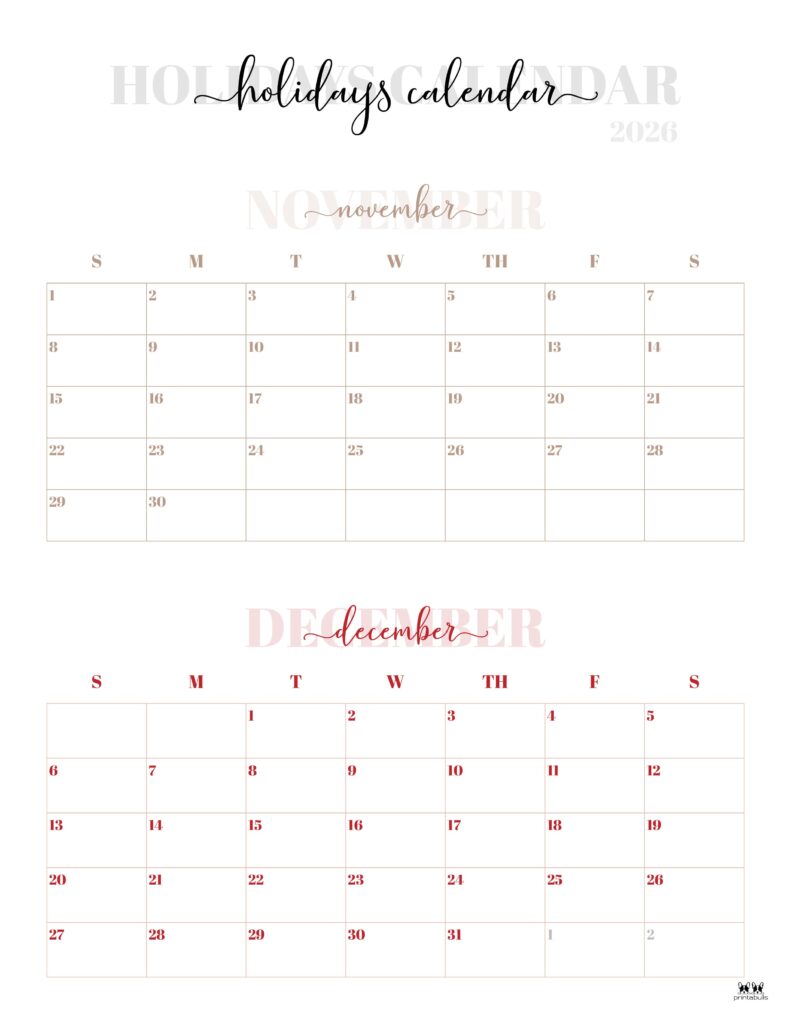 Printable-November-December-2026-Calendars-5