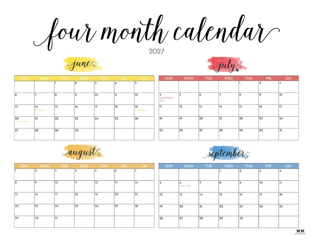 Printable-2027-Four-Month-Calendar-37