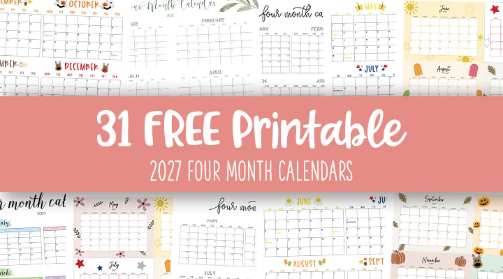 Printable-2027-Four-Month-Calendars-Feature-Image
