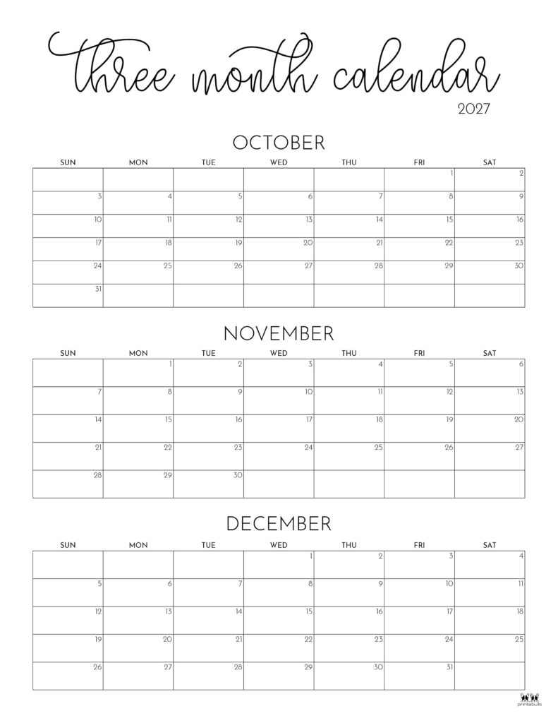 Printable-2027-Three-Month-Calendar-25