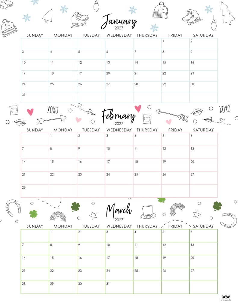 Printable-2027-Three-Month-Calendar-6