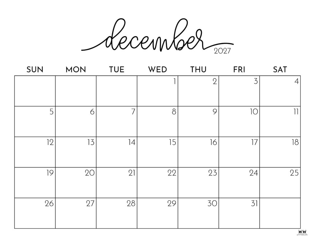 Printable-December-2027-Calendar-Style-1