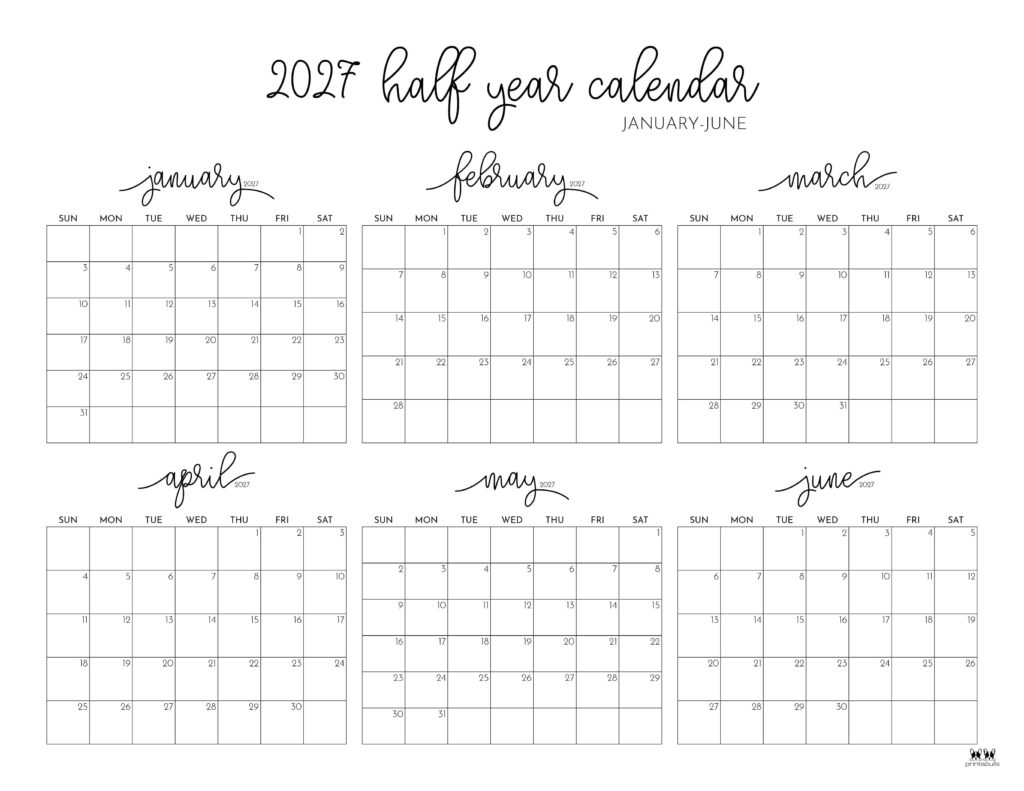Printable-Six-Month-January-June-2027-Calendars-1-L