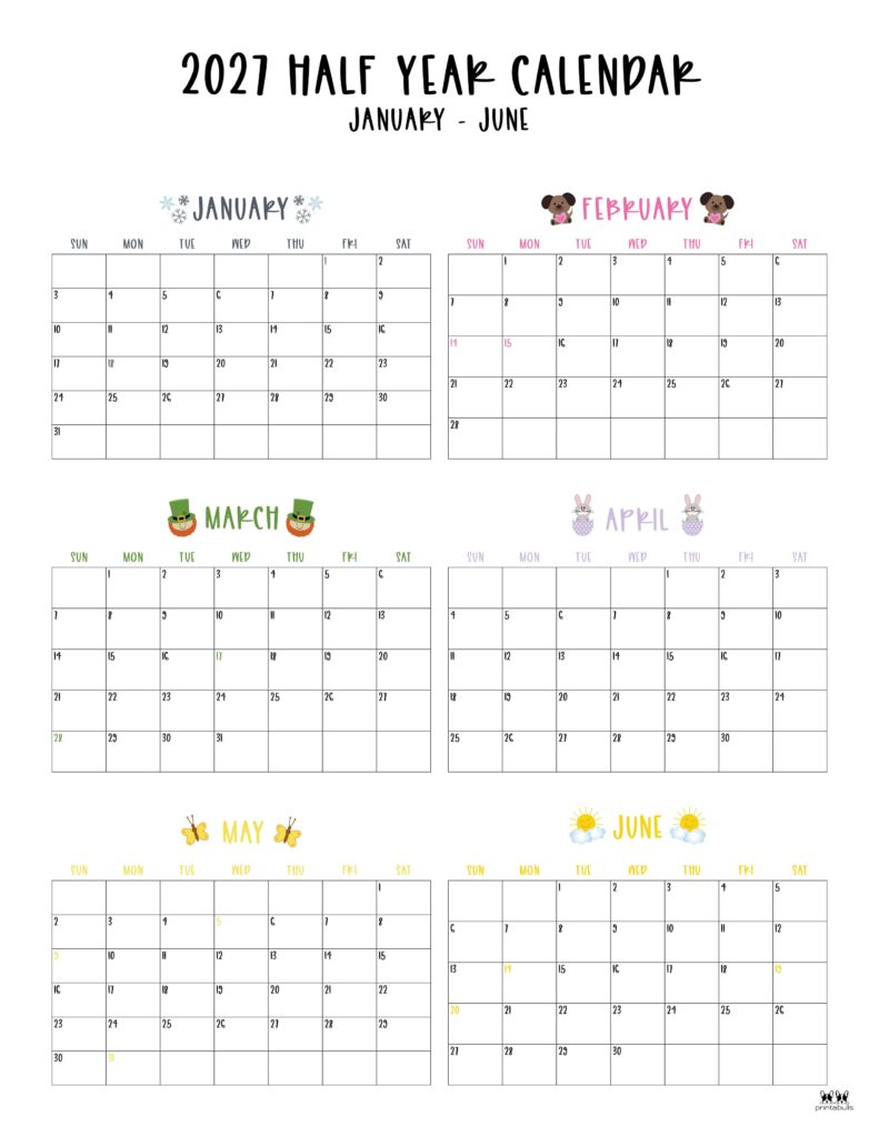 Printable-Six-Month-January-June-2027-Calendars-10-P