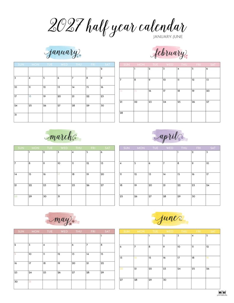 Printable-Six-Month-January-June-2027-Calendars-5-P