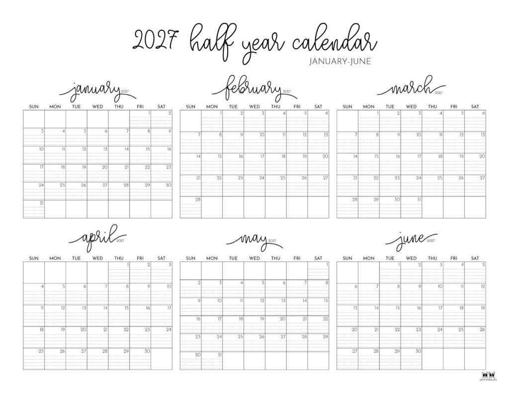 Printable-Six-Month-January-June-2027-Calendars-51-L