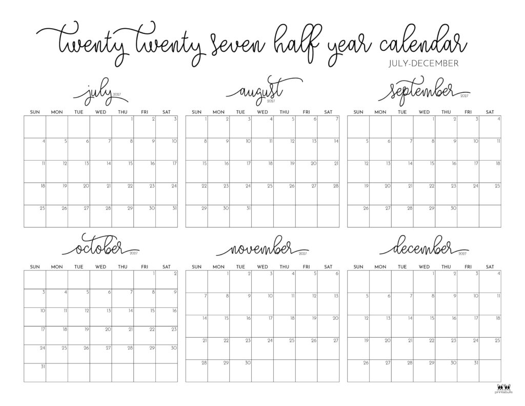 Printable-Six-Month-July-December-2027-Calendars-1-L-SO