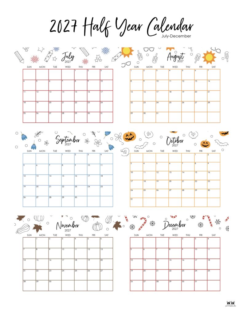 Printable-Six-Month-July-December-2027-Calendars-15-P