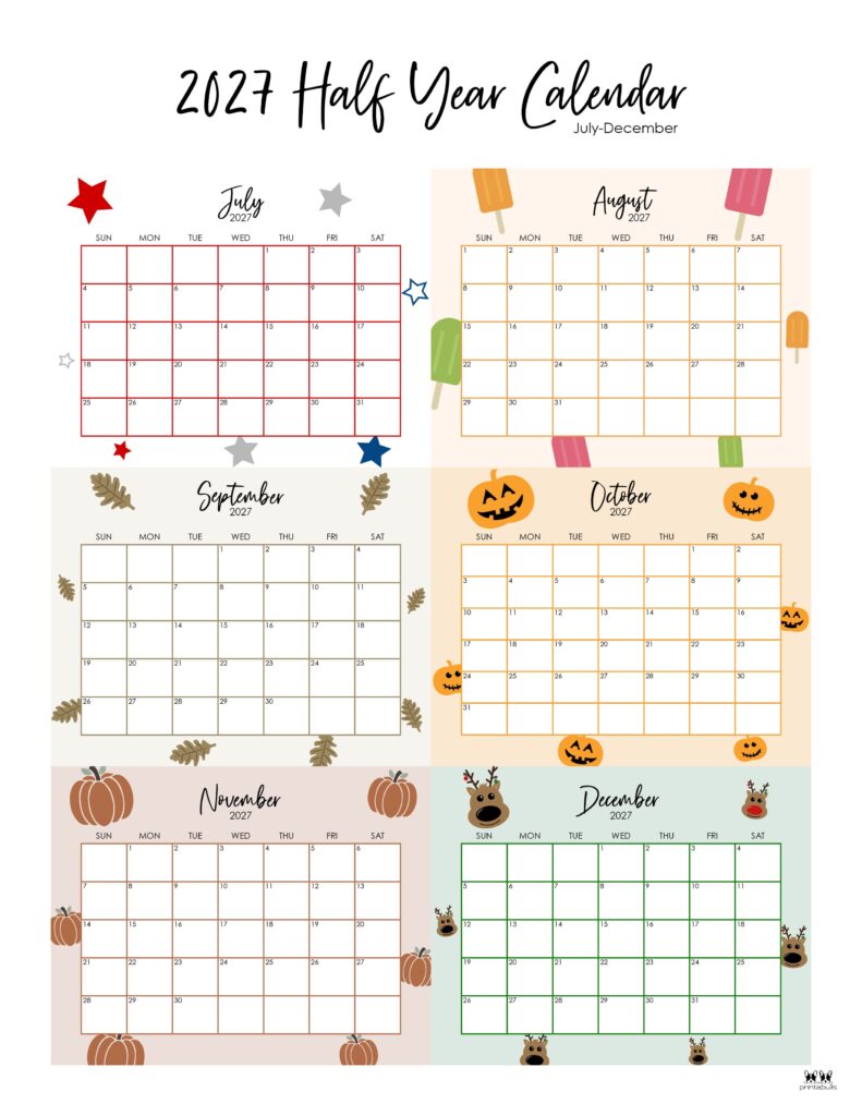 Printable-Six-Month-July-December-2027-Calendars-8-P
