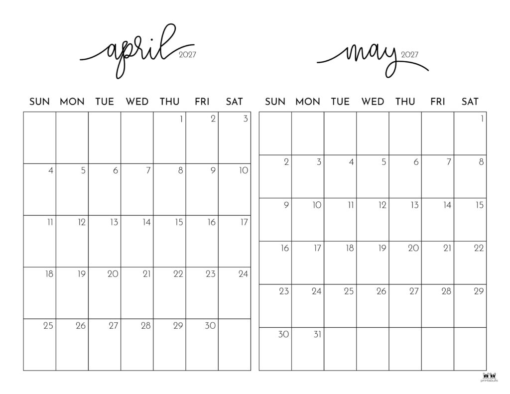 Printable-Two-Month-April-May-2027-Calendars-1