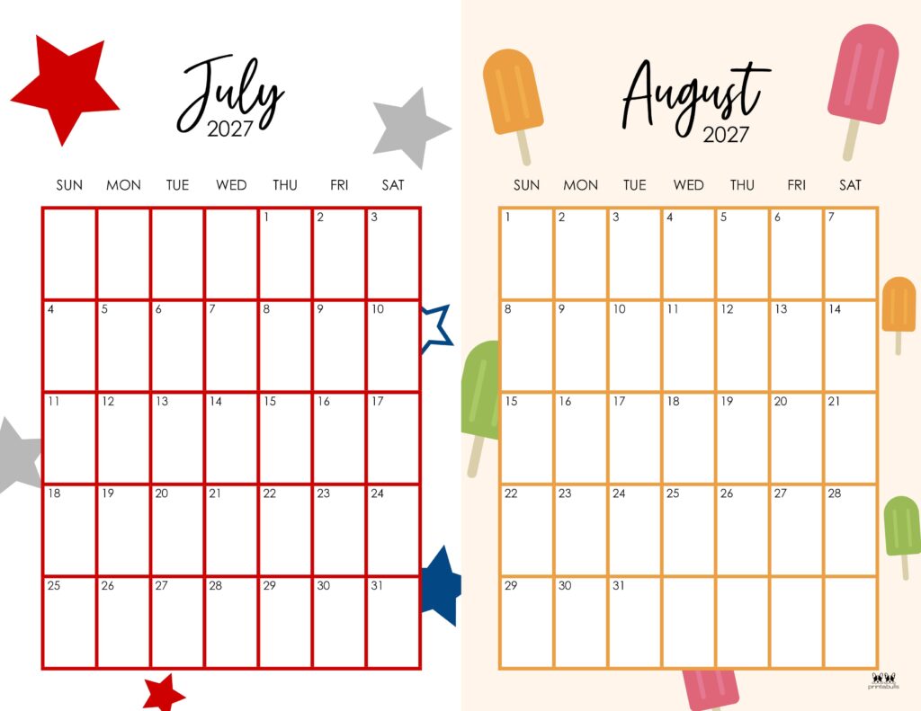 Printable-Two-Month-July-August-2027-Calendars-8