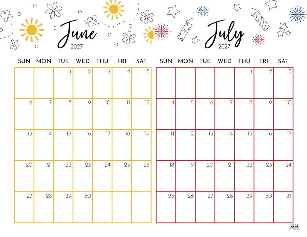 Printable-Two-Month-June-July-2027-Calendars-15