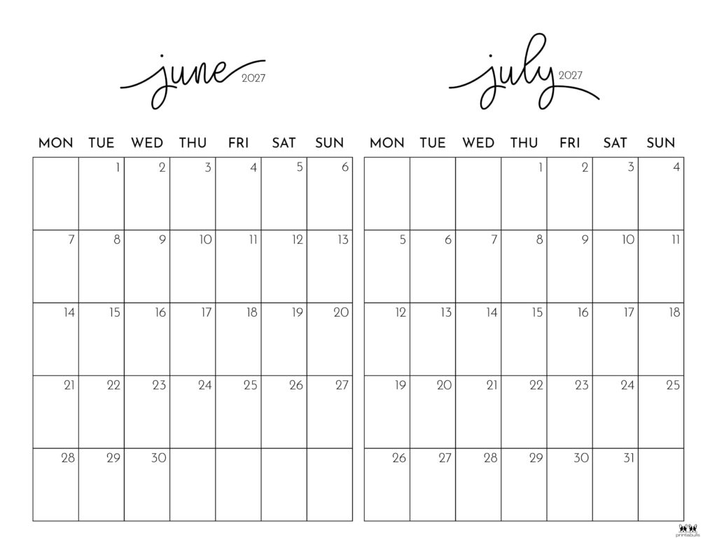 Printable-Two-Month-June-July-2027-Calendars-26