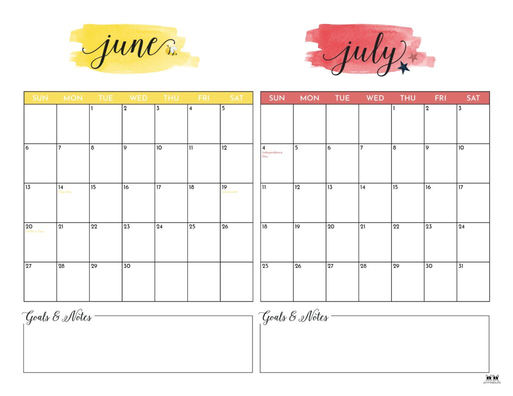 Printable-Two-Month-June-July-2027-Calendars-5