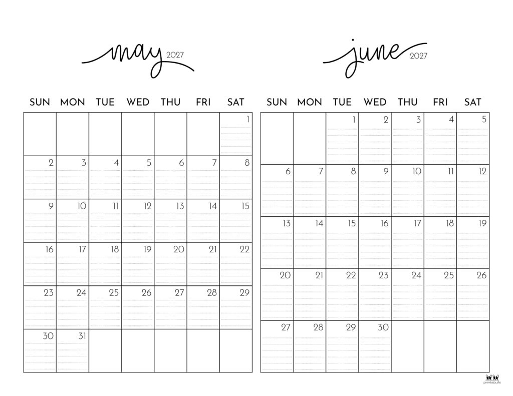 Printable-Two-Month-May-June-2027-Calendars-51