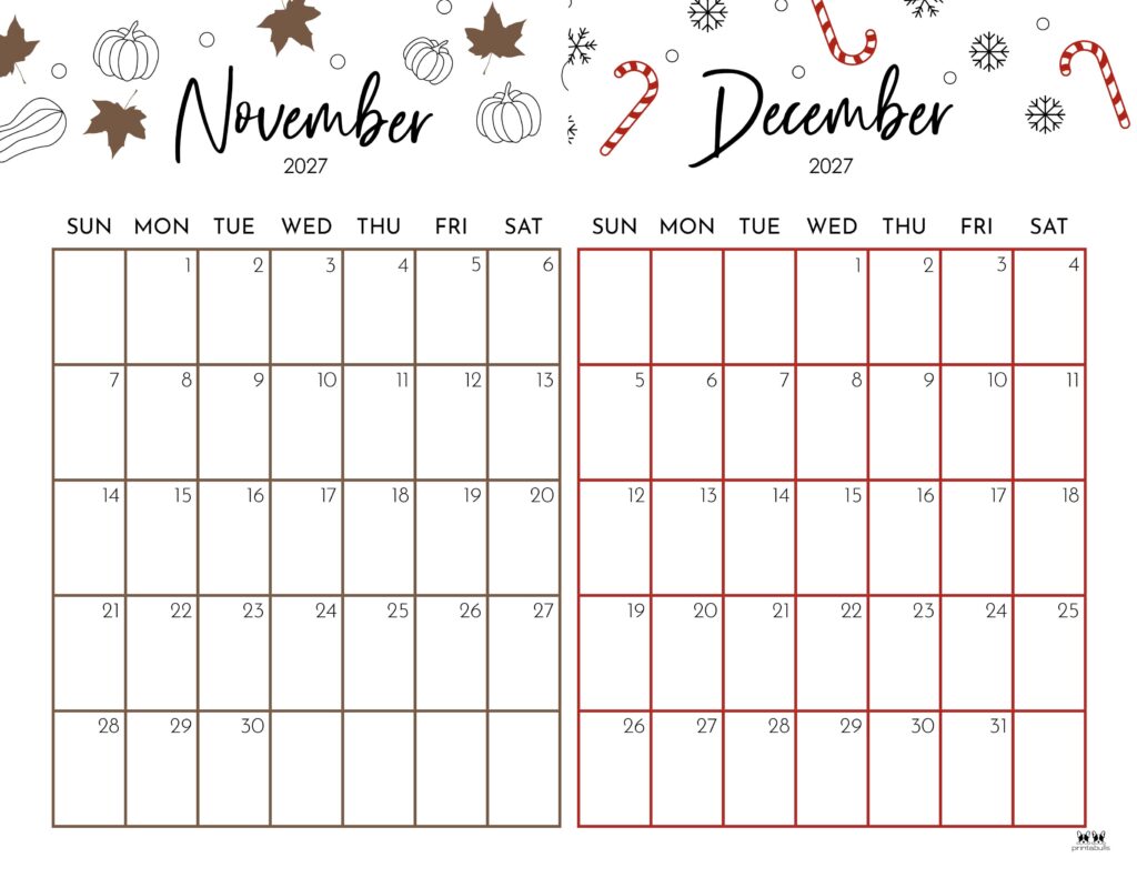 Printable-Two-Month-November-December-2027-Calendars-15