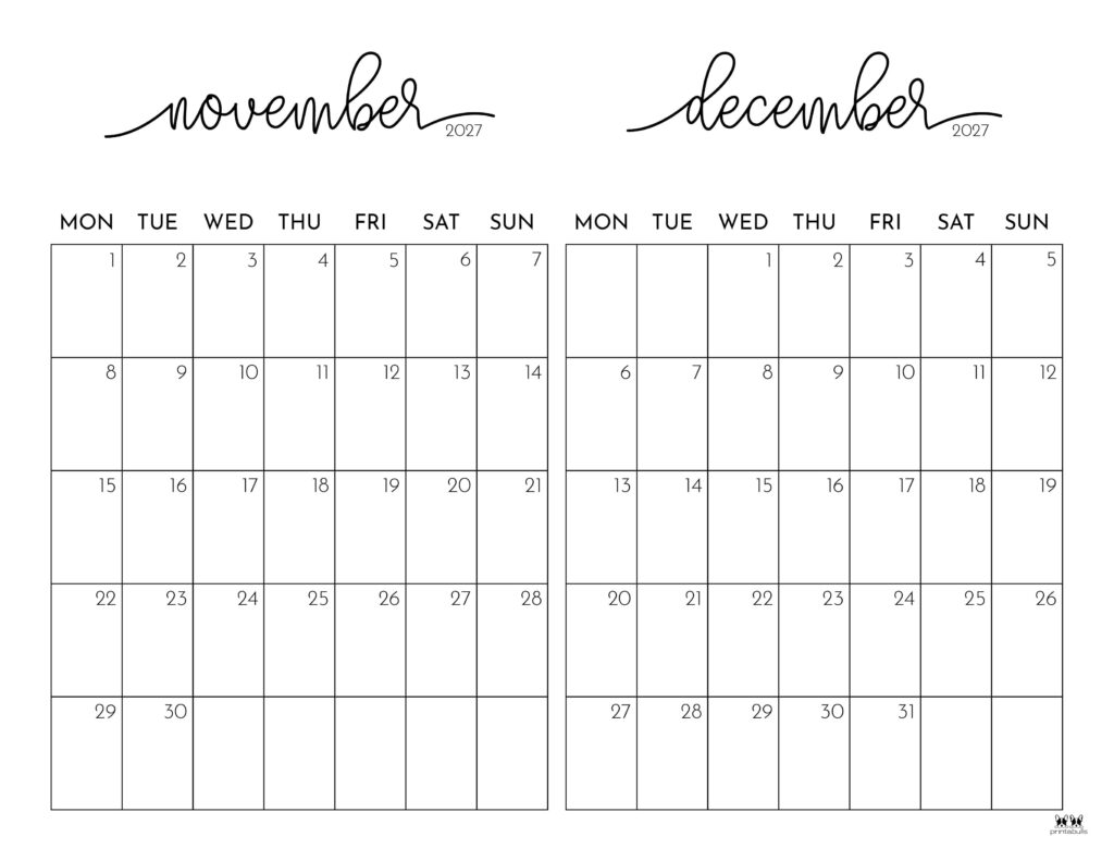 Printable-Two-Month-November-December-2027-Calendars-26