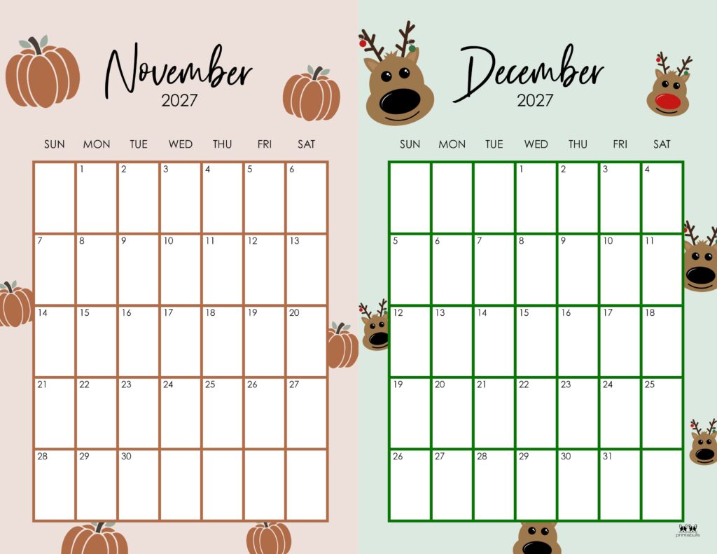 Printable-Two-Month-November-December-2027-Calendars-8
