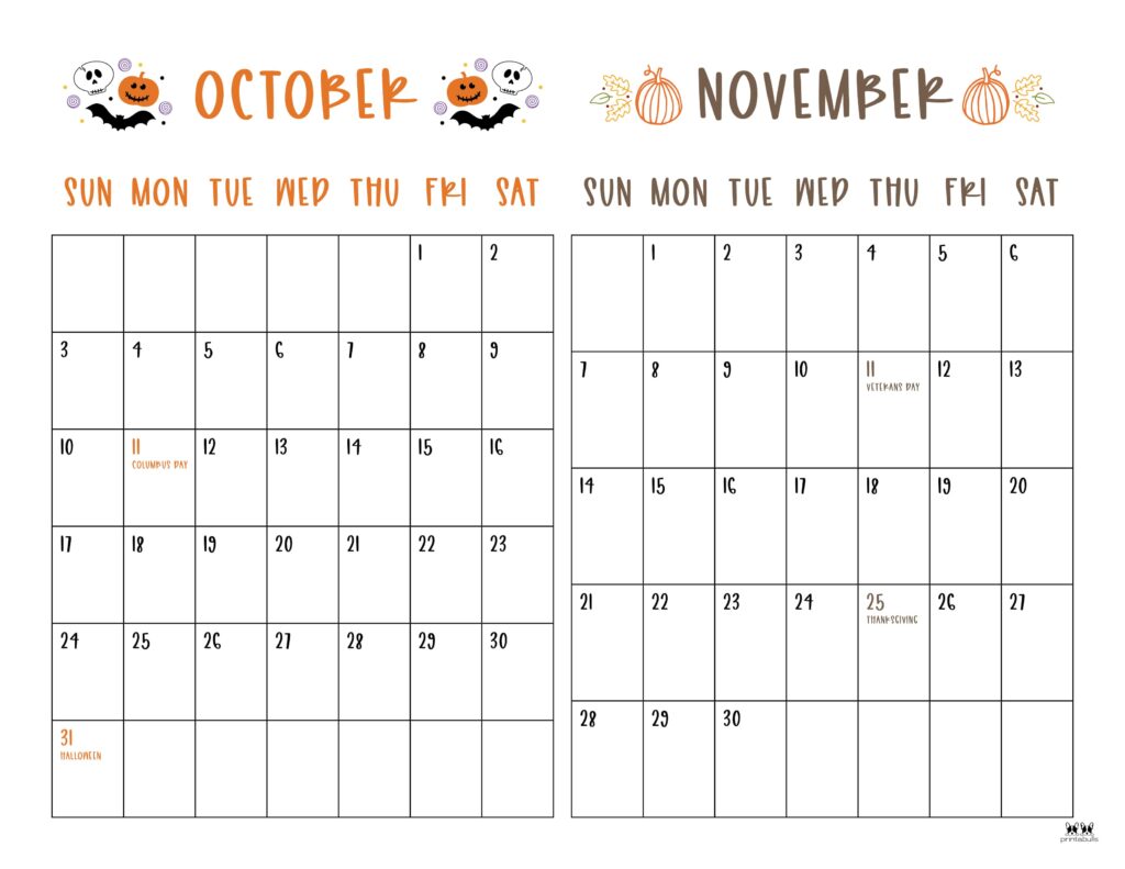 Printable-Two-Month-October-November-2027-Calendars-10