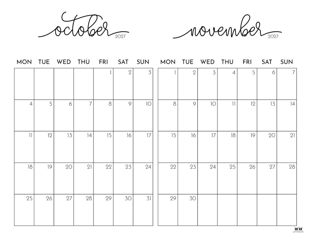 Printable-Two-Month-October-November-2027-Calendars-26