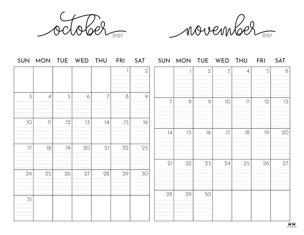 Printable-Two-Month-October-November-2027-Calendars-51