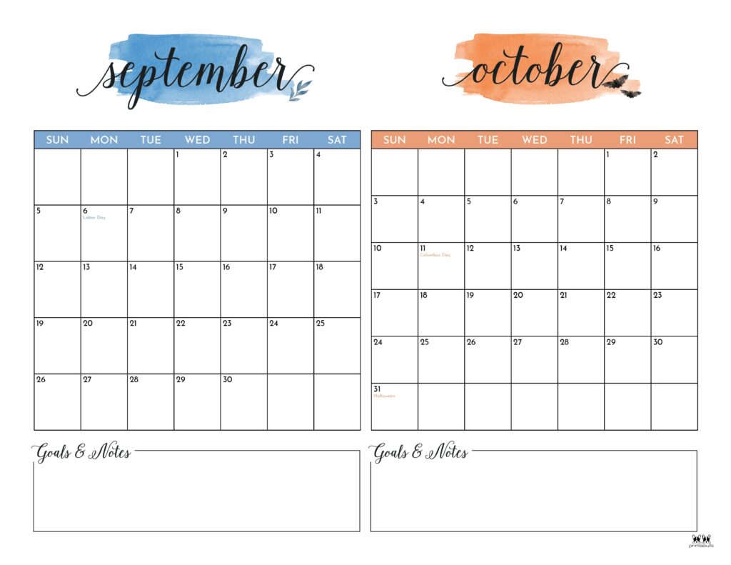 Printable-Two-Month-September-October-2027-Calendars-5
