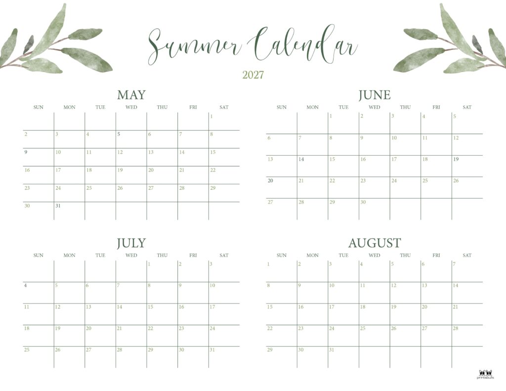 Printable-2027-Summer-Calendar-20