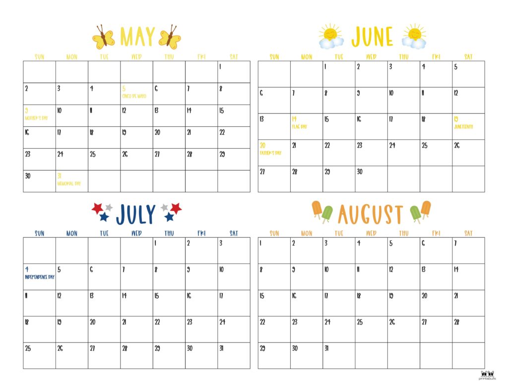 Printable-2027-Summer-Calendar-23