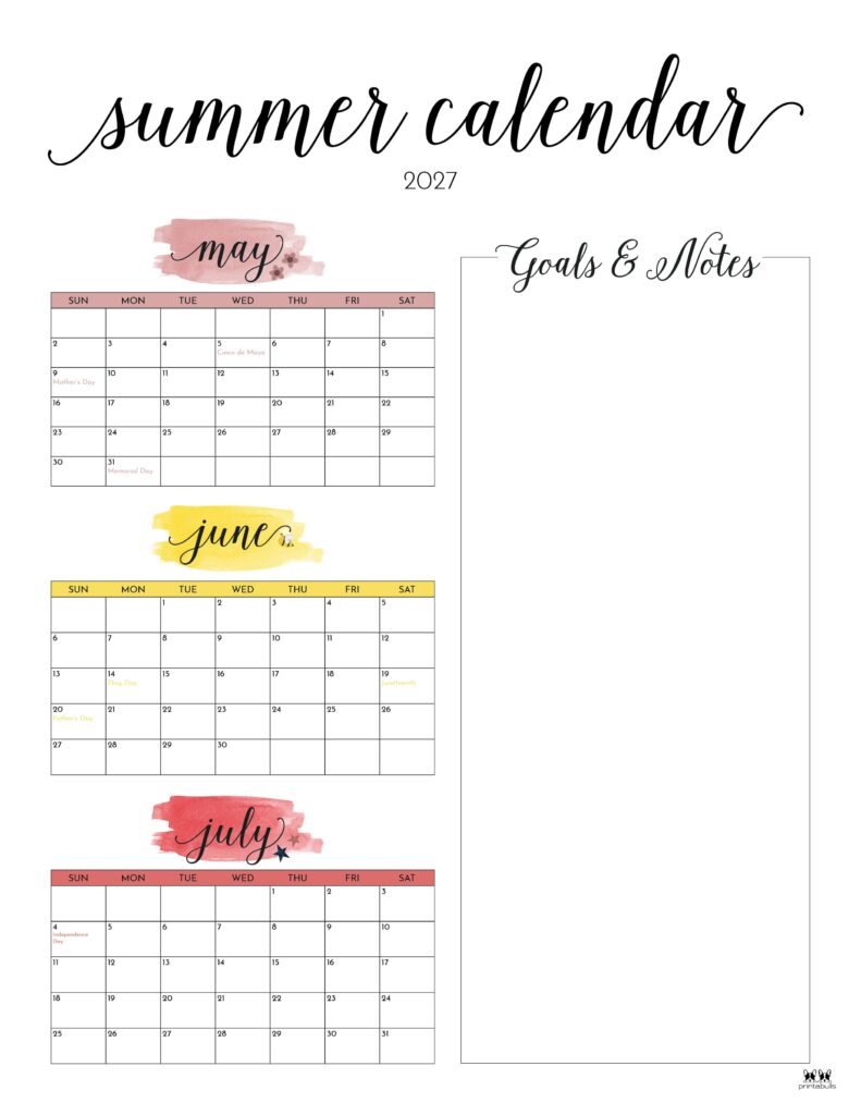 Printable-2027-Summer-Calendar-3