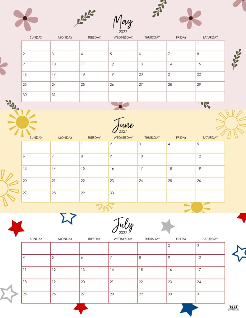 Printable-2027-Summer-Calendar-4