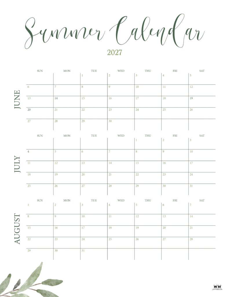 Printable-2027-Summer-Calendar-7