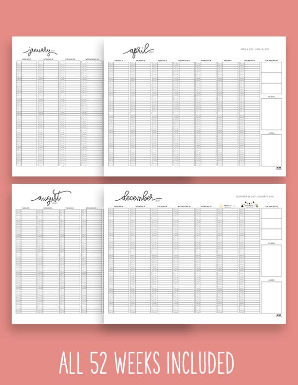 Printable-2027-Weekly-Calendars-7-Day-Time-Slots-Extras-1-SS