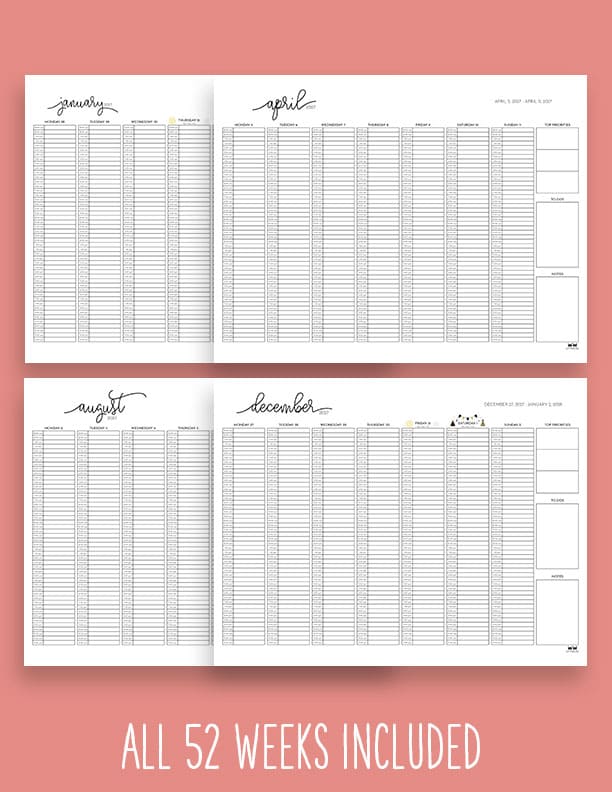 Printable-2027-Weekly-Calendars-7-Day-Time-Slots-Extras-1