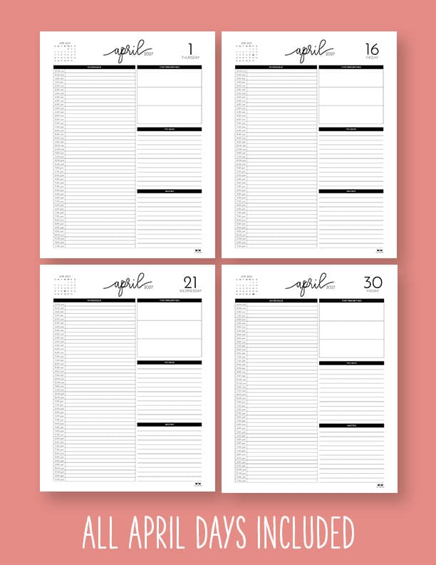 Printable-Hourly-Daily-2027-Planner-April-1