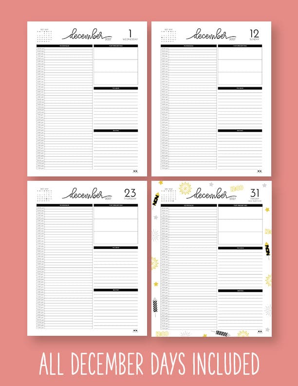 Printable-Hourly-Daily-2027-Planner-December-1