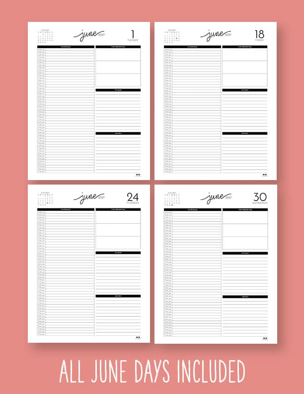 Printable-Hourly-Daily-2027-Planner-June-1