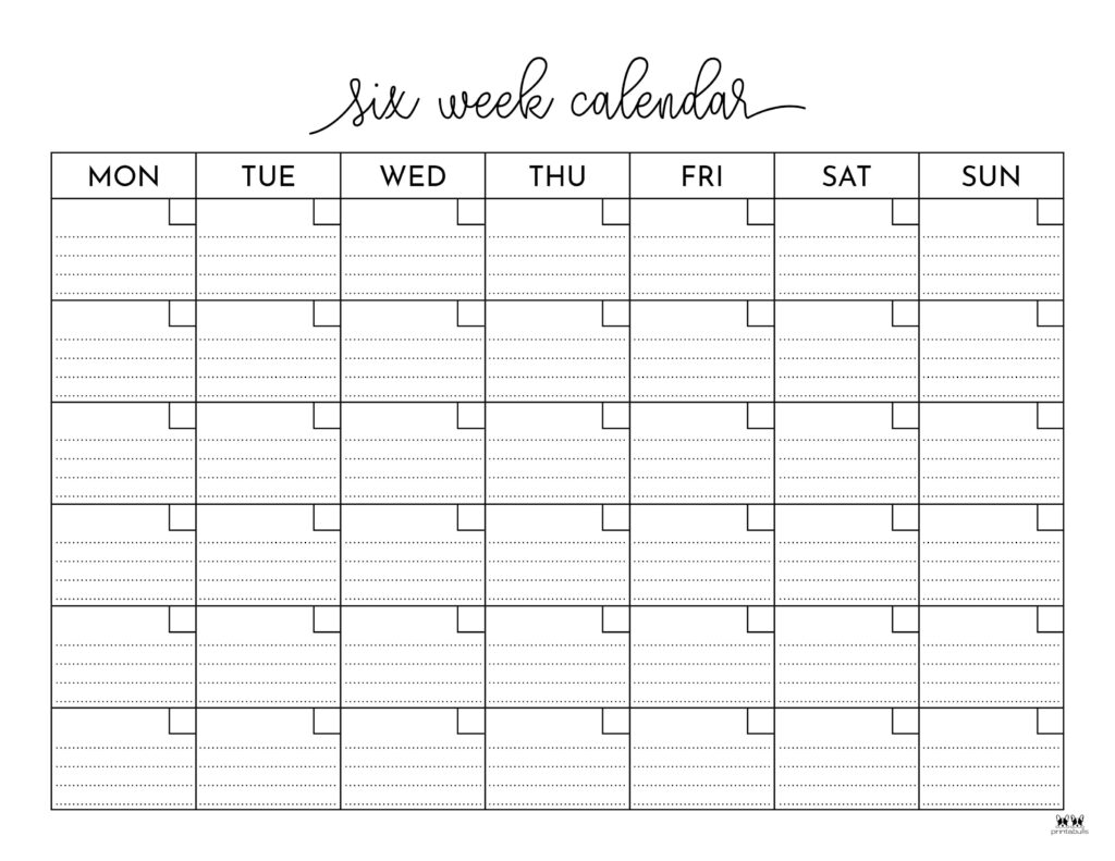 Printable-Six-Week-Calendar-Style-1-Monday-Start-Placeholder-LIN