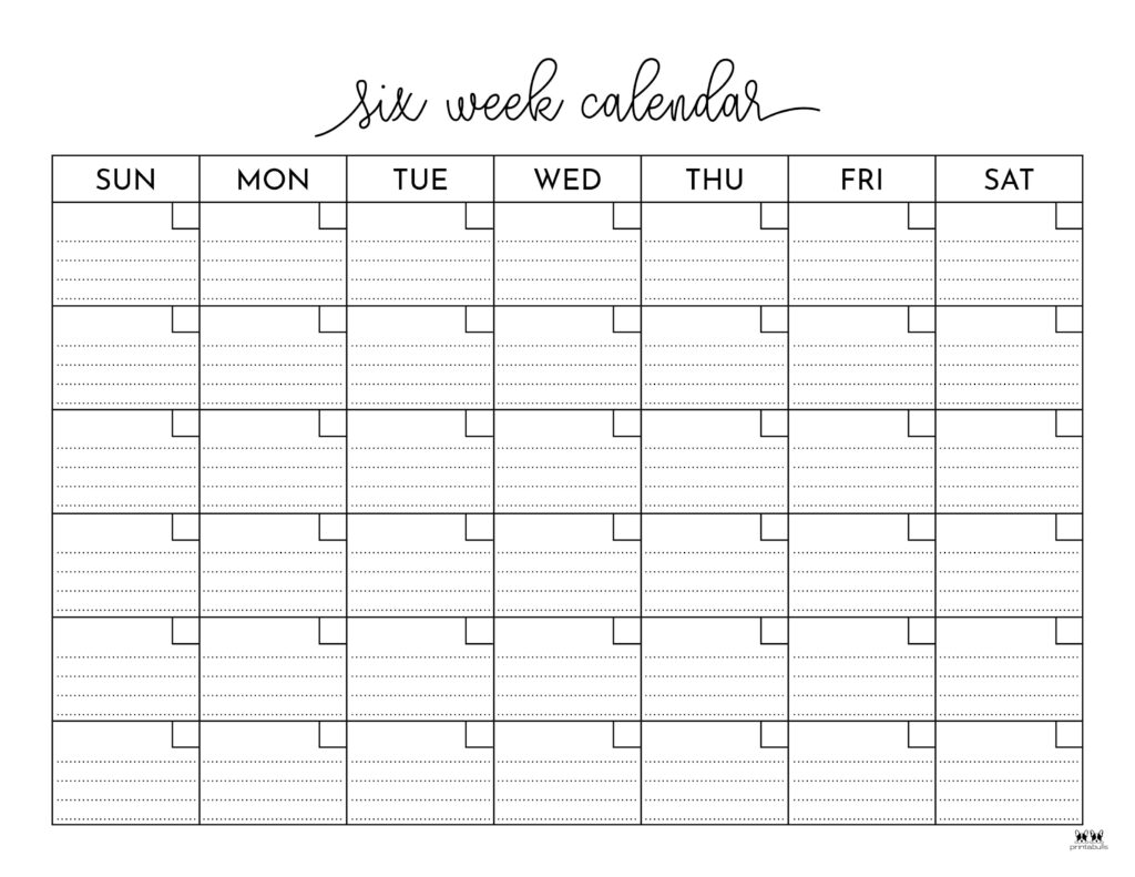 Printable-Six-Week-Calendar-Style-1-Sunday-Start-Placeholder-LIN